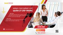 Nâng Cao Năng Lực Quản Lý Cấp Trung